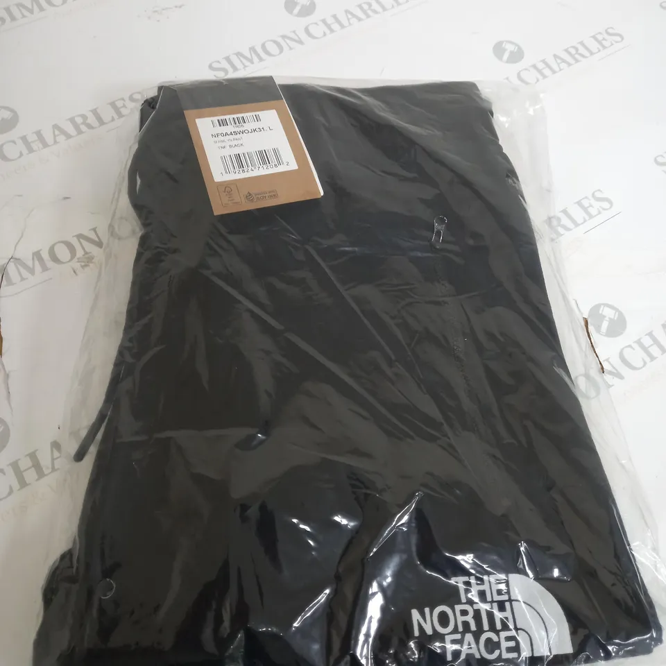 BLACK THE NORTH FACE JOGGERS SIZE L 