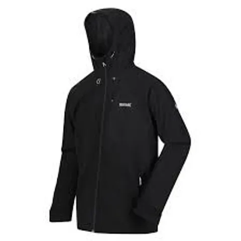 BRAND NEW REGATTA CALDERDALE WATERPROOF JACKET IN BLACK - UK XXXL