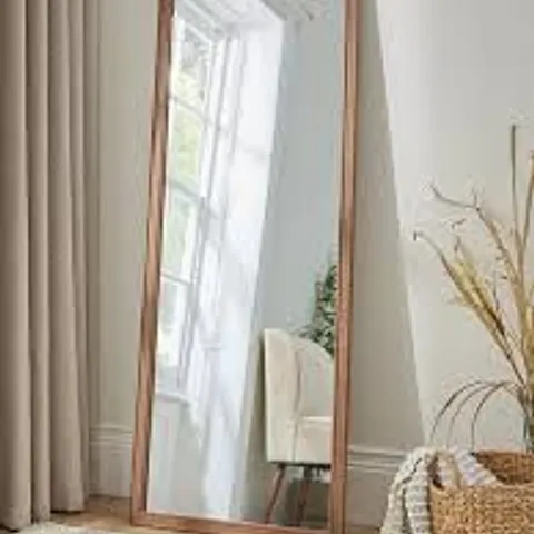 BOXED ANTIQUE FLOOR MIRROR 178 x 66cm