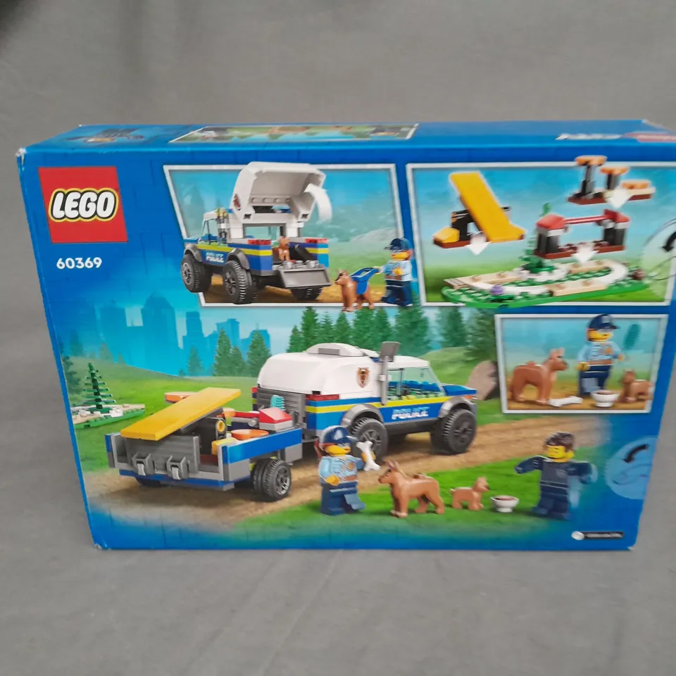 LEGO CITY POLICE CAR SET - 60369