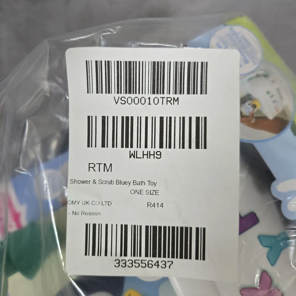 Tomy Toomies Shower & Scrub Bluey Bath Toy – One Size 