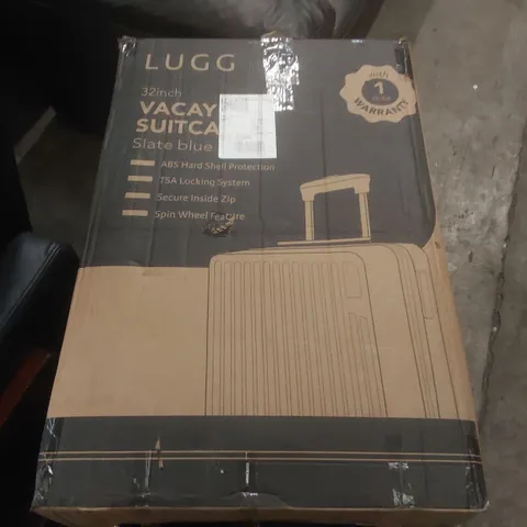 BOXED LUGG TRAVEL SUITCASE