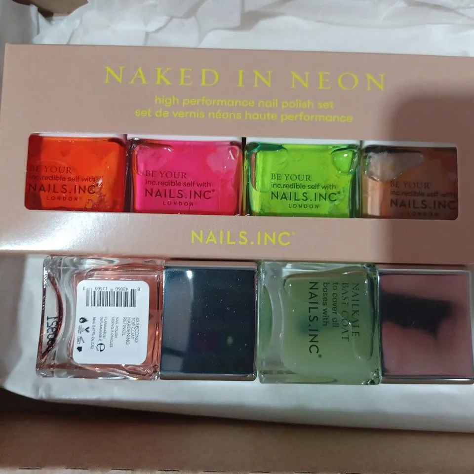 BOXED NAKED IN NEON NAIL POLISH SET