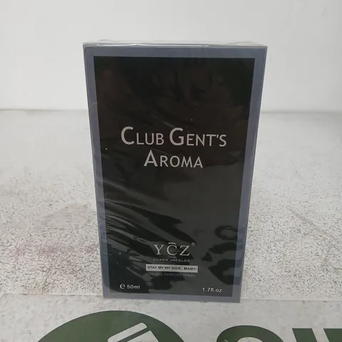 BOXED AND SEALED CLUB GENT'S AROMA YCZ CHARM UNFOLDS NATURAL PERFUME SPRAY 50ML