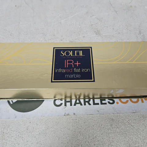SOLEIL IR+ INFRARED FLAT IRON MARBLE – BOXED