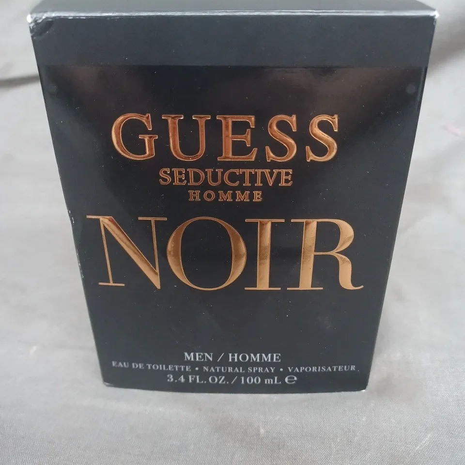 BOXED GUESS SEDUCTIVE HOMME NOIR EAU DE TOILETTE 100ML