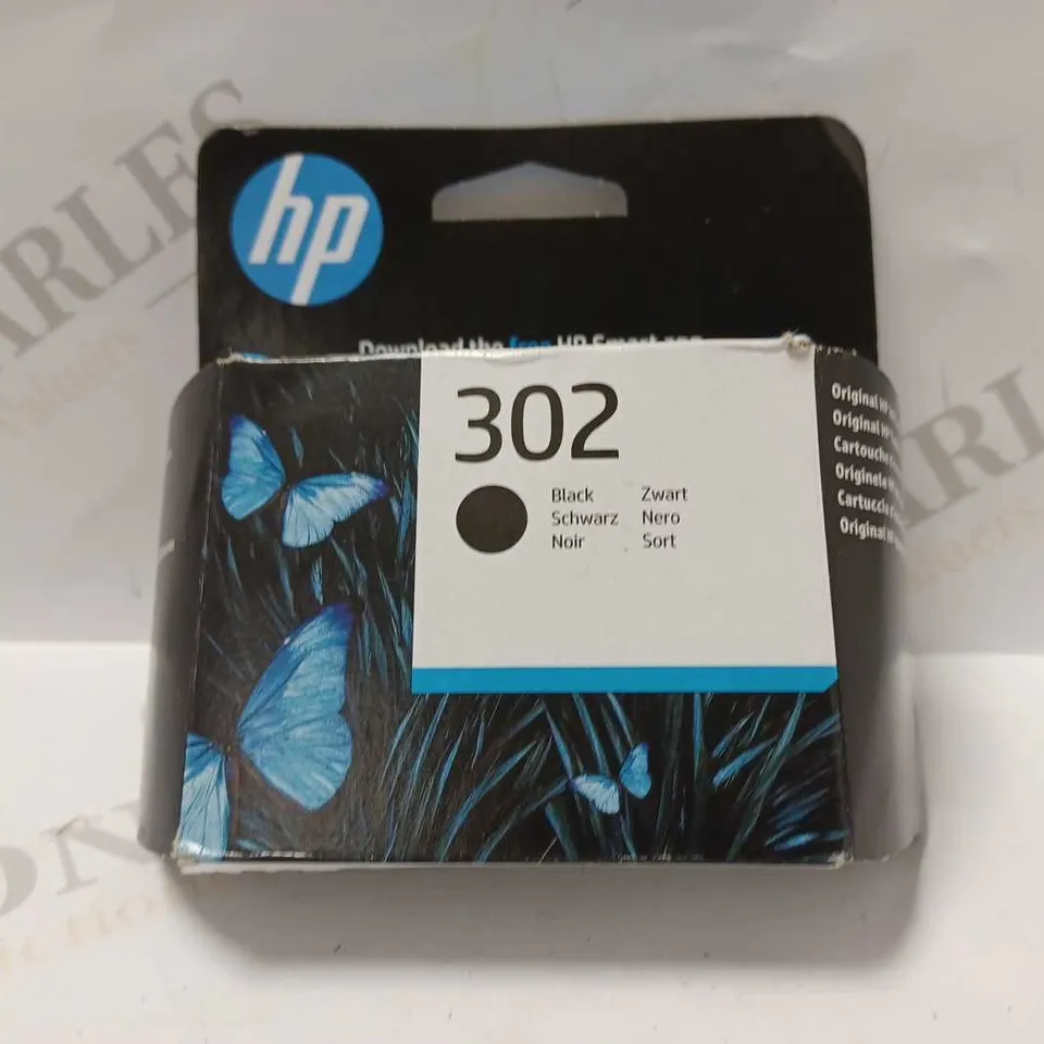 HP 302 BLACK INK CARTRIDGE