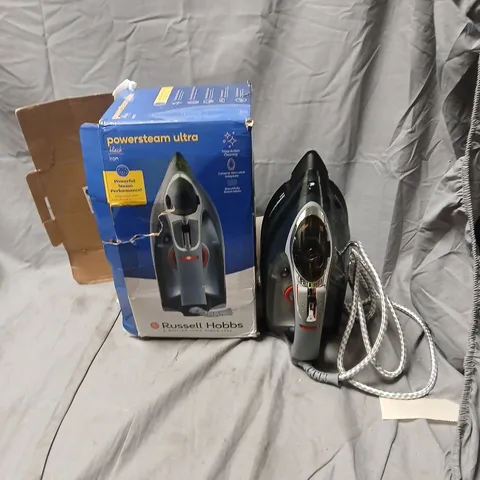 RUSSELL HOBBS POWERSTEAM ULTRA IRON – BLACK (BOXED)