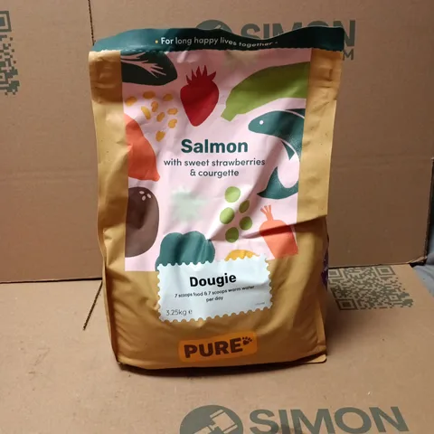 PURE DOG FOOD SALMON WITH SWEET STRAWBERRIES AND COURGETTE 3.25KG