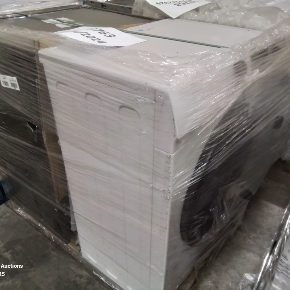 PALLET OF APPROXIMATELY 4 UNPROCESSED RAW RETURN WHITE GOODS TO INCLUDE;