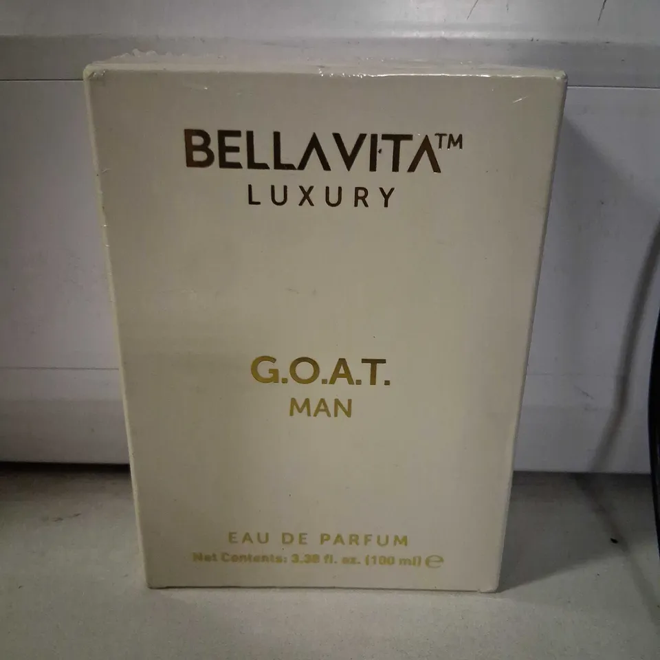 BOXED AND SEALED BELLAVITA LUXURY G.O.A.T. MAN EAU DE PARFUM 100ML