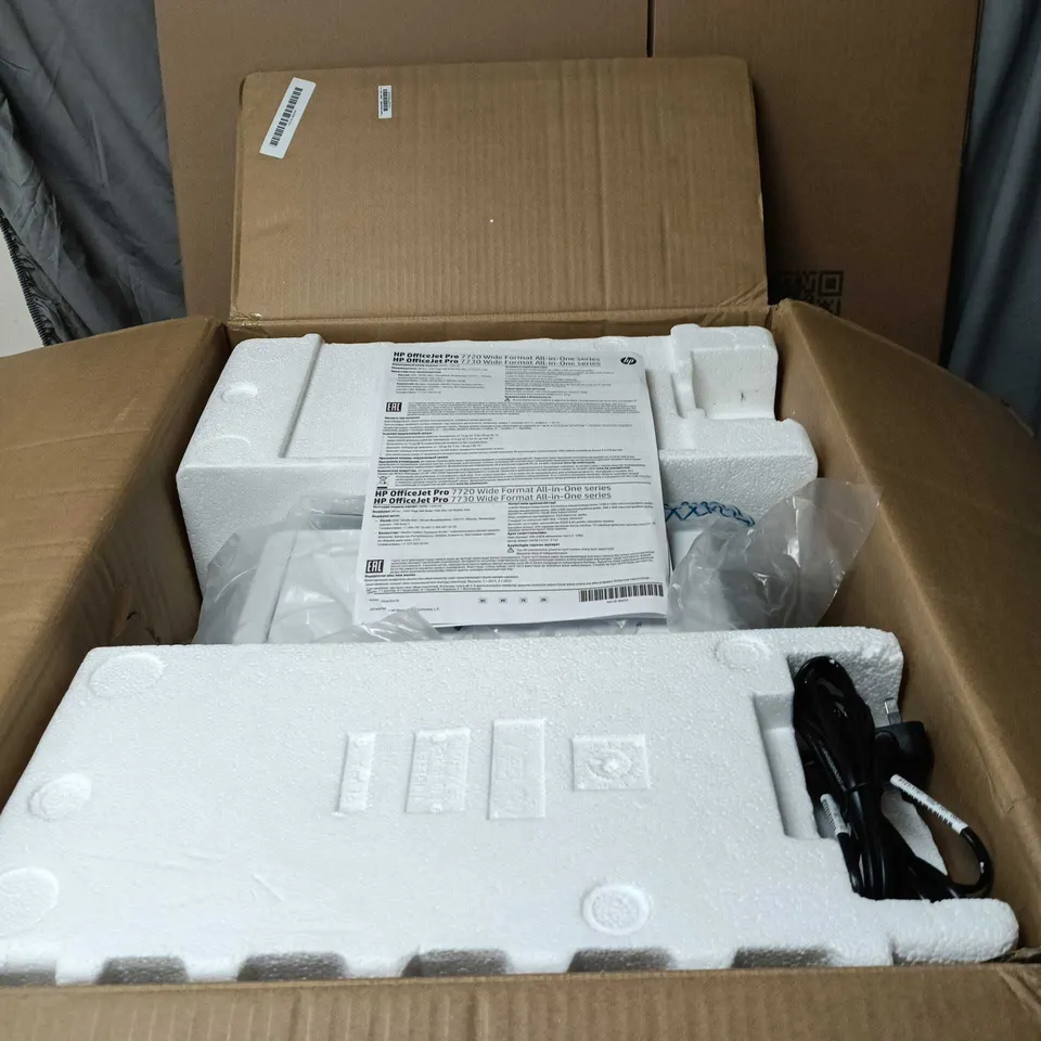HP OFFICE JET PRO 7720 WIDE FORMAT PRINTER BOXED WITH MANUAL