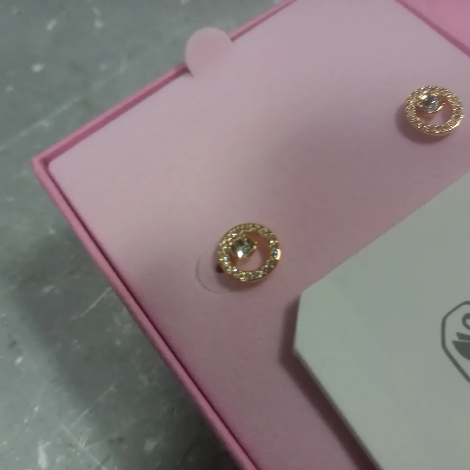 BOXED SWAROVSKI STUD EARRINGS