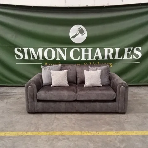 AMARA 2 SEATER SOFA - CHARCOAL