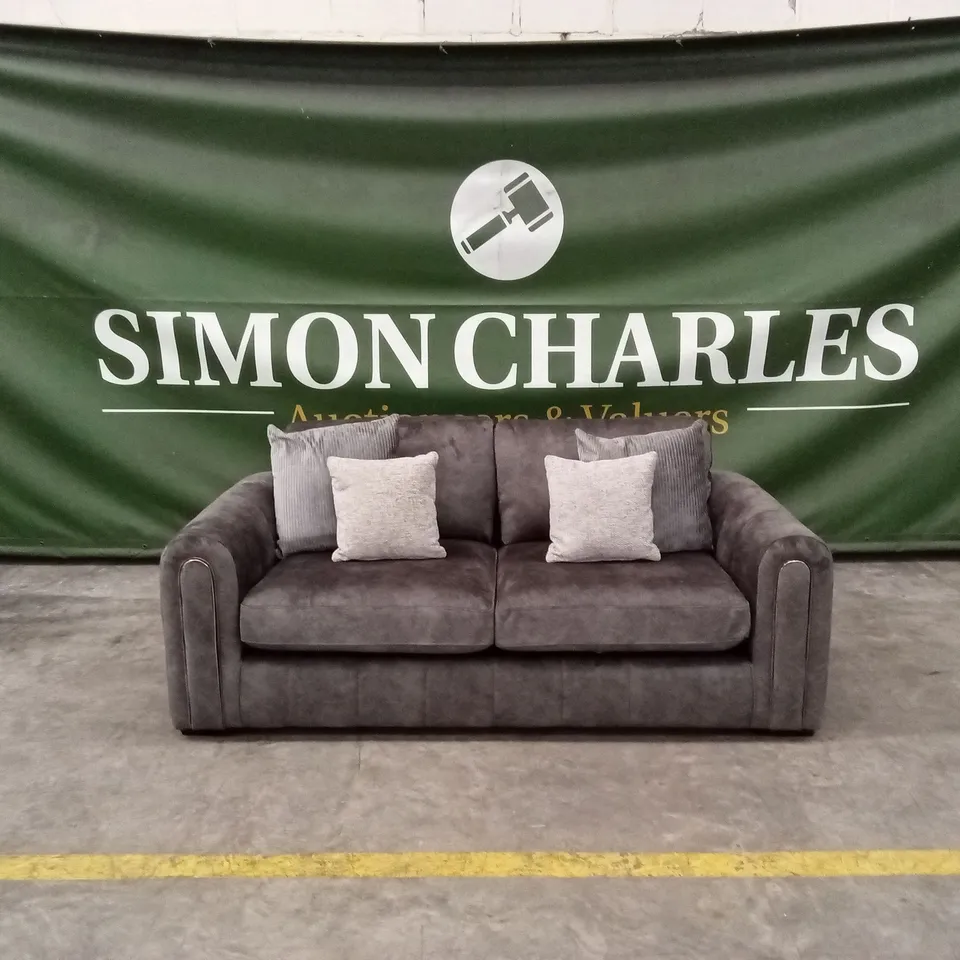 AMARA 2 SEATER SOFA - CHARCOAL RRP £1199