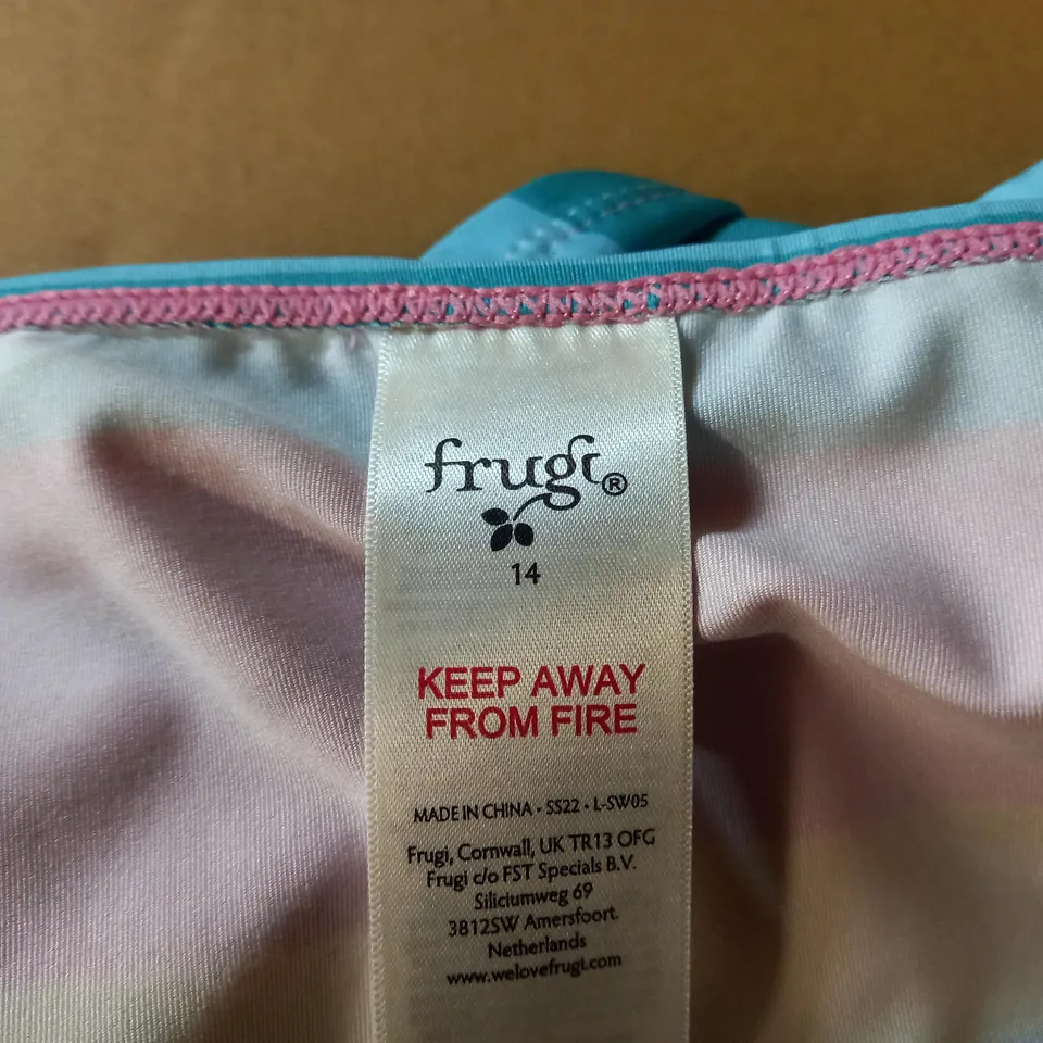 FRUGI TYRA MATERNITY TANKINI - SIZE 14
