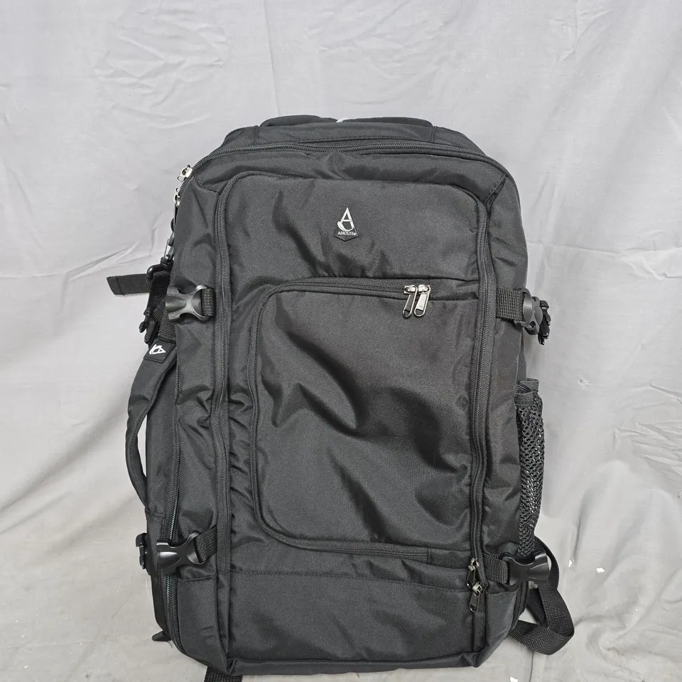 AEROLITE BLACK RUCKSACK 