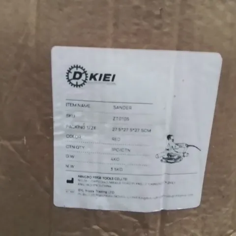 BOXED ELECTRIC SANDER