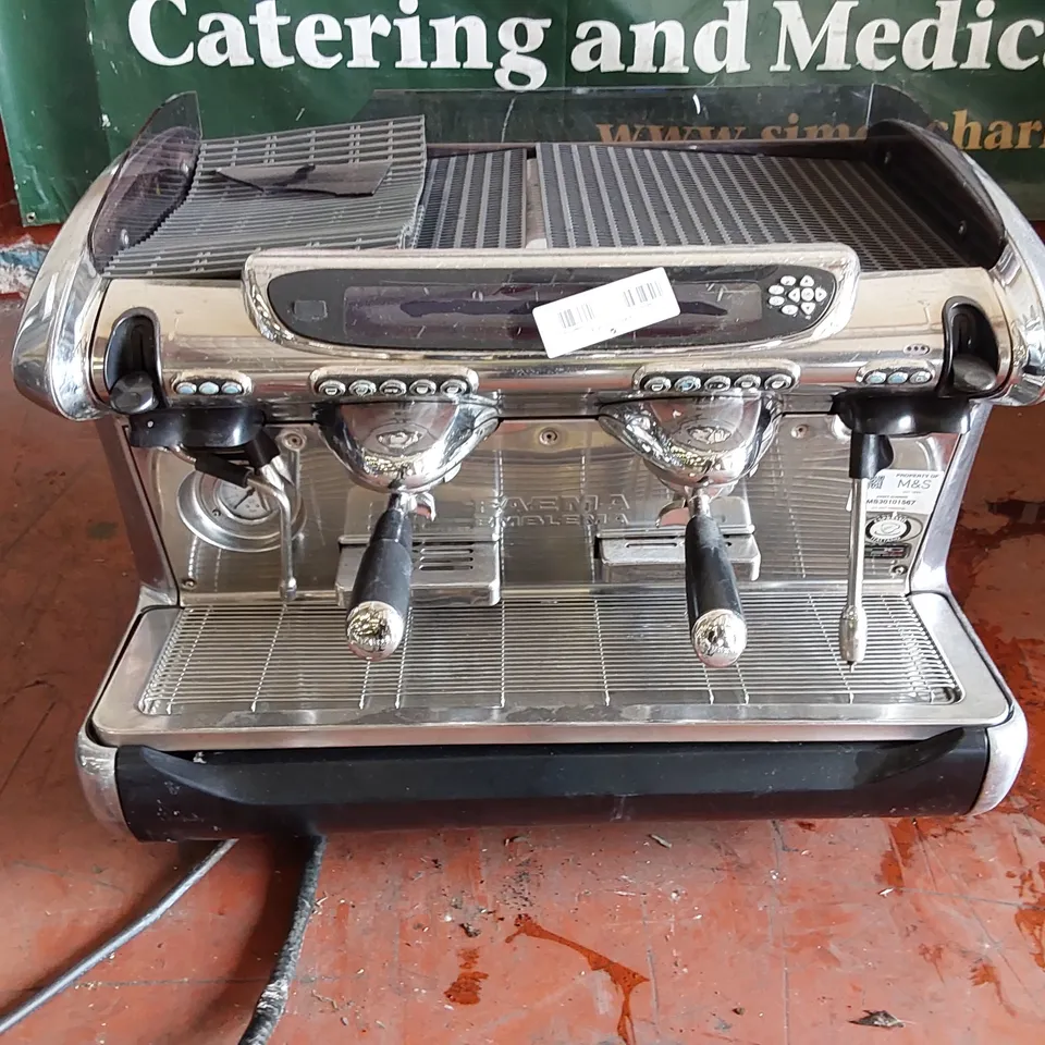  FAEMA EMBLEMA 2 GROUP ESPRESSO MACHINE