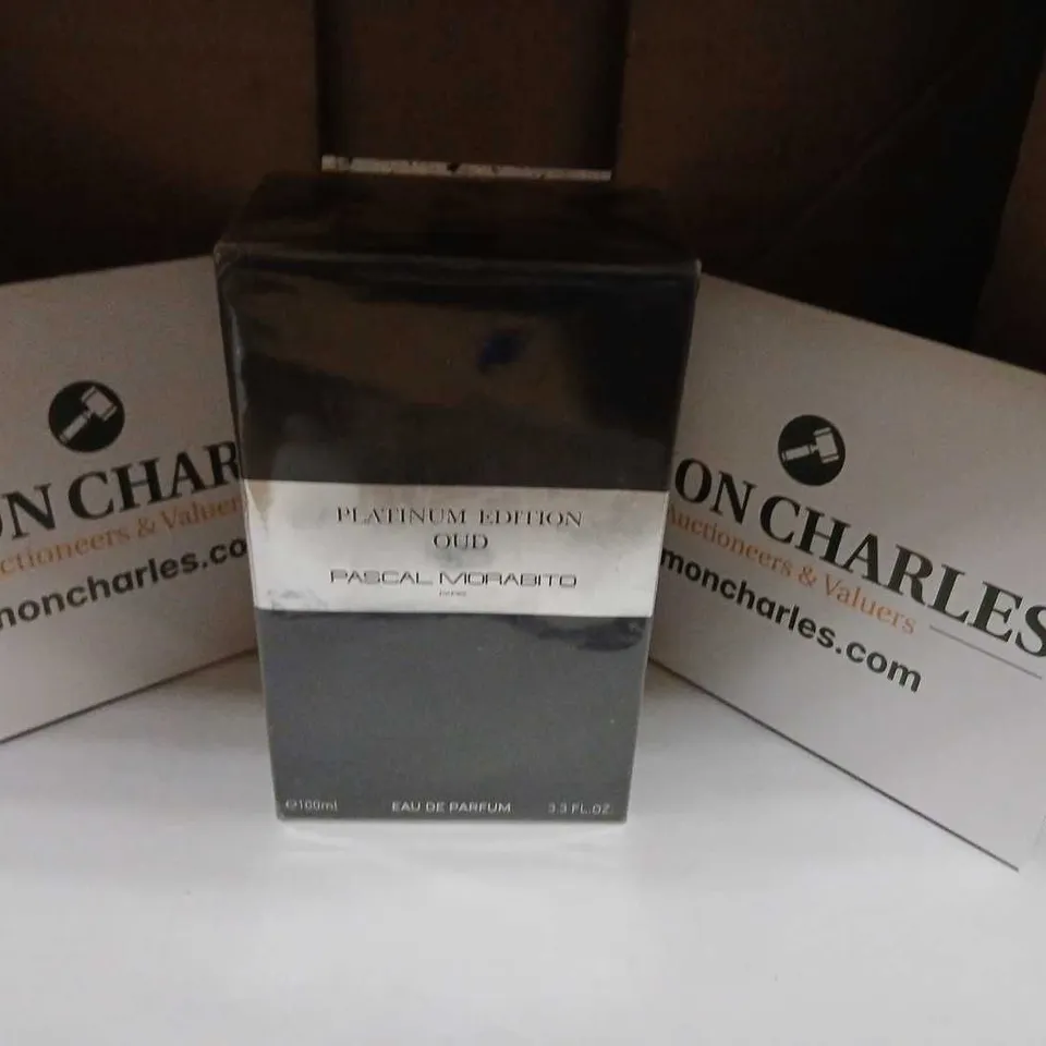 BOXED AND SEALED PLATINUM EDITION OUD PASCAL MORABITO PARIS EAU DE PARFUM 100ML