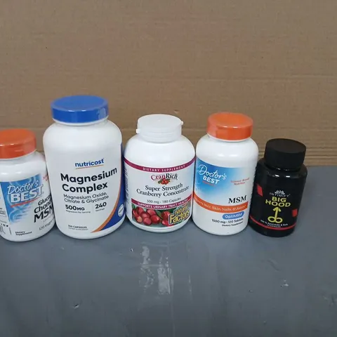 APPROXIMATELY 30 ASSORTED VITAMIN & DIETARY SUPPLEMENT BOTTLES – MULTI-BRAND LOT