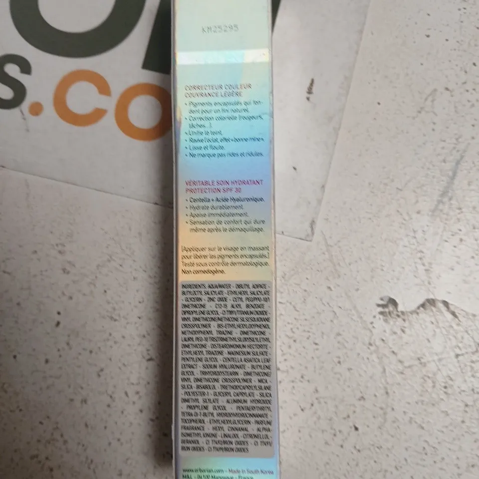 ERBORIAN CC CRÈME COLOUR CORRECTING CREAM SPF 30 – CLAIR, 40 ML