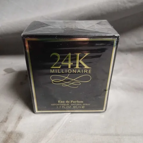 BOXED AND SEALED 24K MILLIONAIRE EAU DE PARFUM 50ML