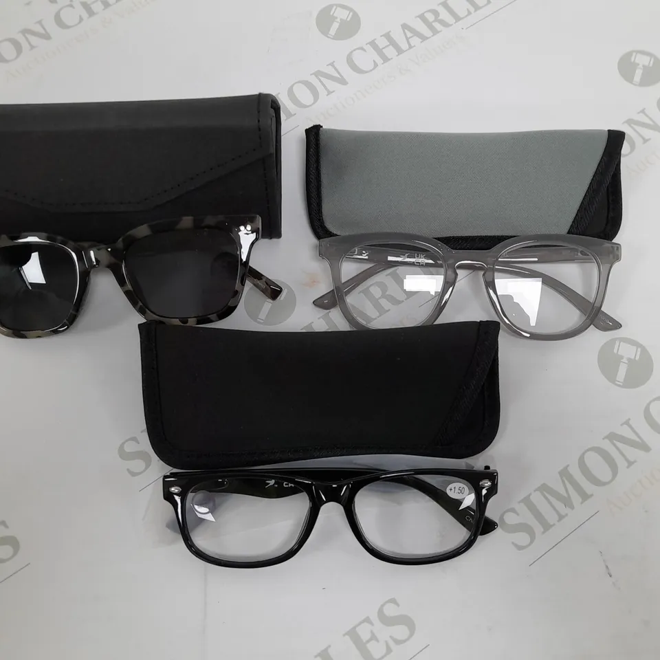 BOXED HUMMINGBIRD POLARISED SUNGLASSES & READER 3PC SET