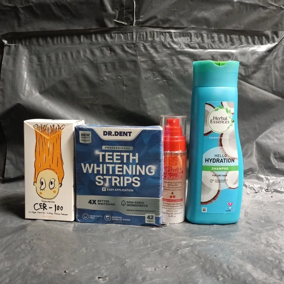 APPROXIMATELY 20 ASSORTED COSMETIC ITEMS TO INCLUDE HERBAL ESSENCES, DR. DENT, ETC - COLLECTION ONLY