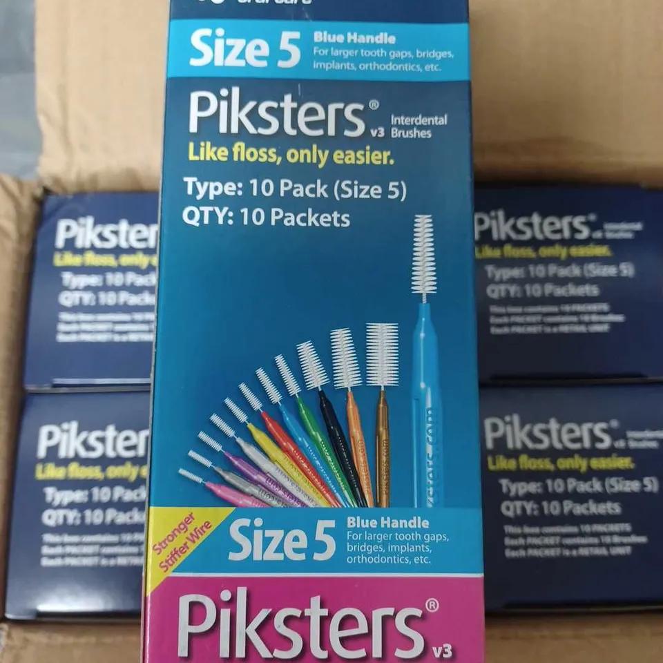 10-PACK OF ERSKINE SIZE 5 PIKSTERS