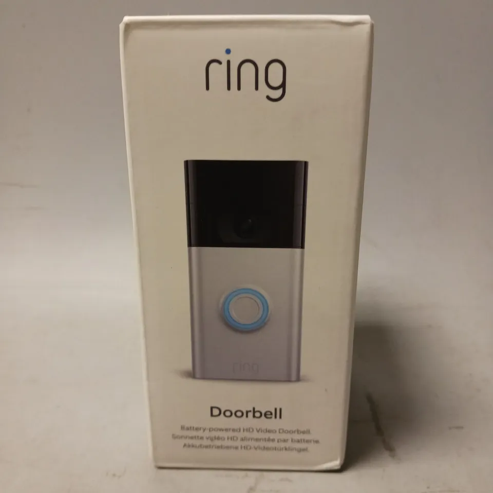 SEALED RING DOORBELL 