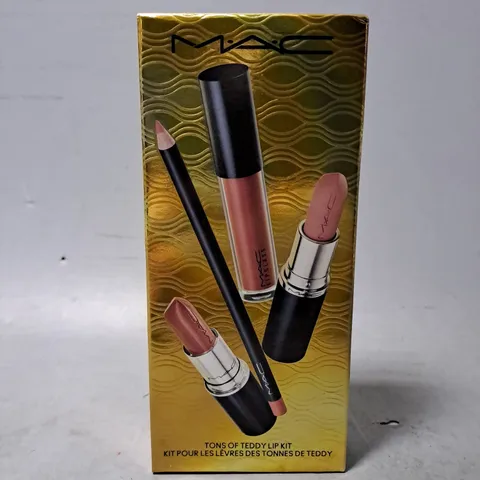 BOXED MAC TONS OF TEDDY LIP KIT 