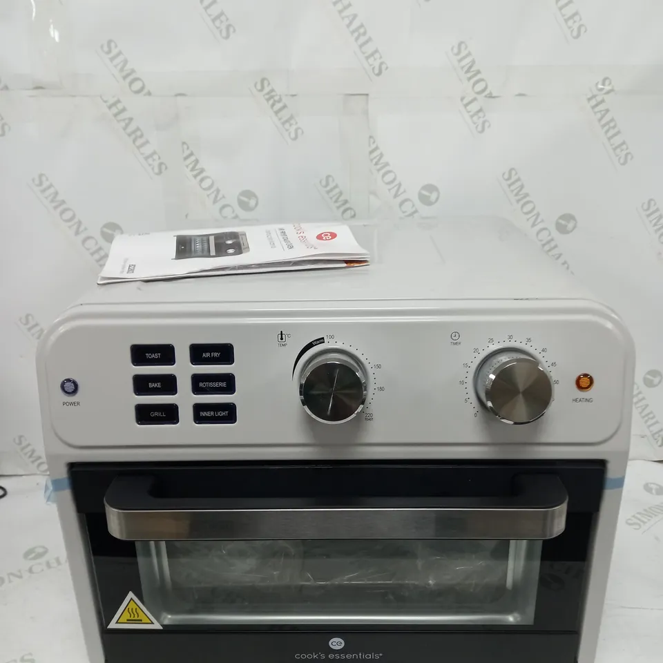 BOXED COOK'S ESSENTIAL AIR FRYER OVEN IN COOL GREY 