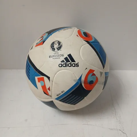 SIGNED ADIDAS BEAU JEU OFFICIAL MATCH BALL FROM UEFA EURO 2016