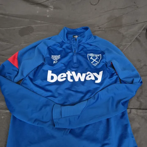 UMBRO WEST HAM UNITED TRAINING TOP - S