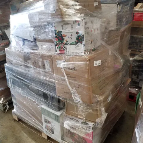 PALLET OF APPROXIMATELY 35 UNPROCESSED RAW RETURN HOUSEHOLD AND ELECTRICAL GOODS TO INCLUDE;