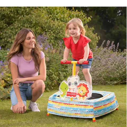 SPORTSPOWER FISHER PRICE TODDLER TRAMPOLINE