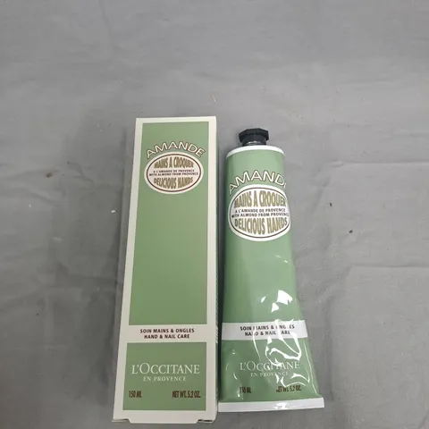 L'OCCITANE EN PROVENCE AMANDE HAND & NAIL CARE CREAM – 150 ML