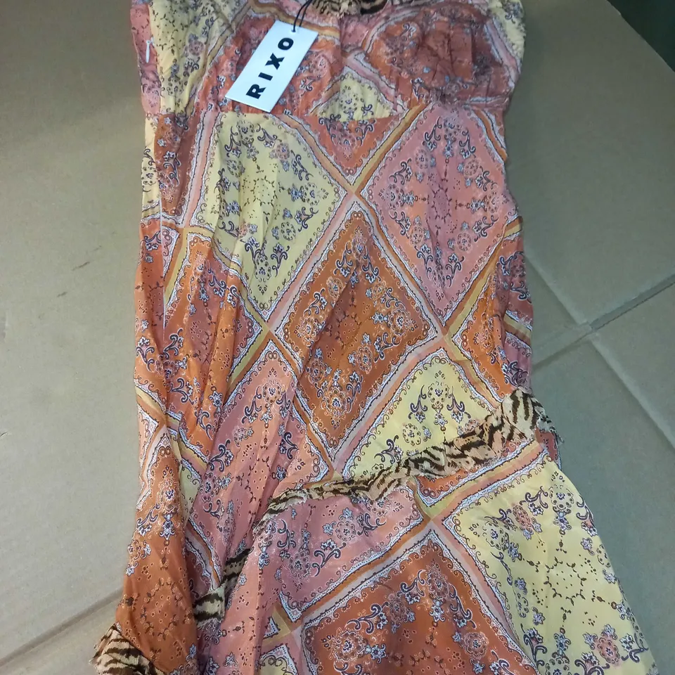 BATURAL BANDANA BARRETTE DRESS - XS