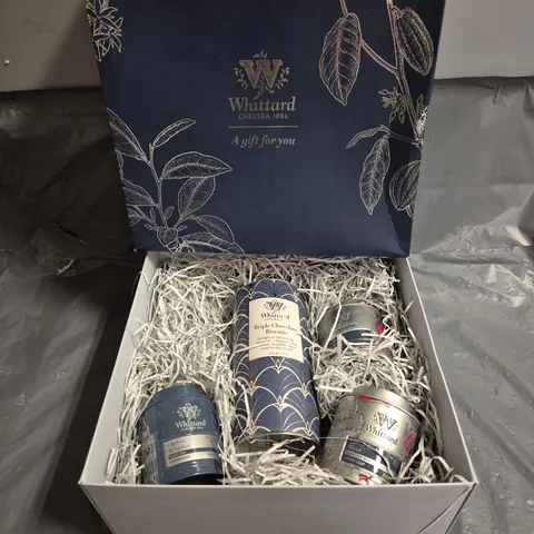 BOXED WHOTTARD TEA & BISCUITS COLLECTION