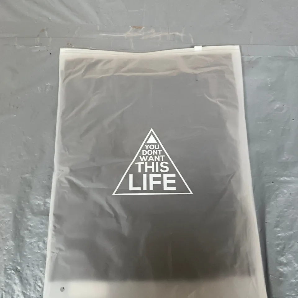 YDWTL REFLECTIVE BLACK PAINTER T-SHIRT – XL