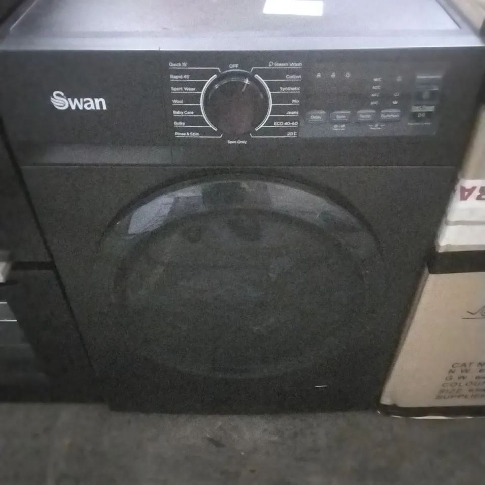 SWAN
SW75130B 9KG 1400 SPIN FREESTANDING WASHING MACHINE - BLACK