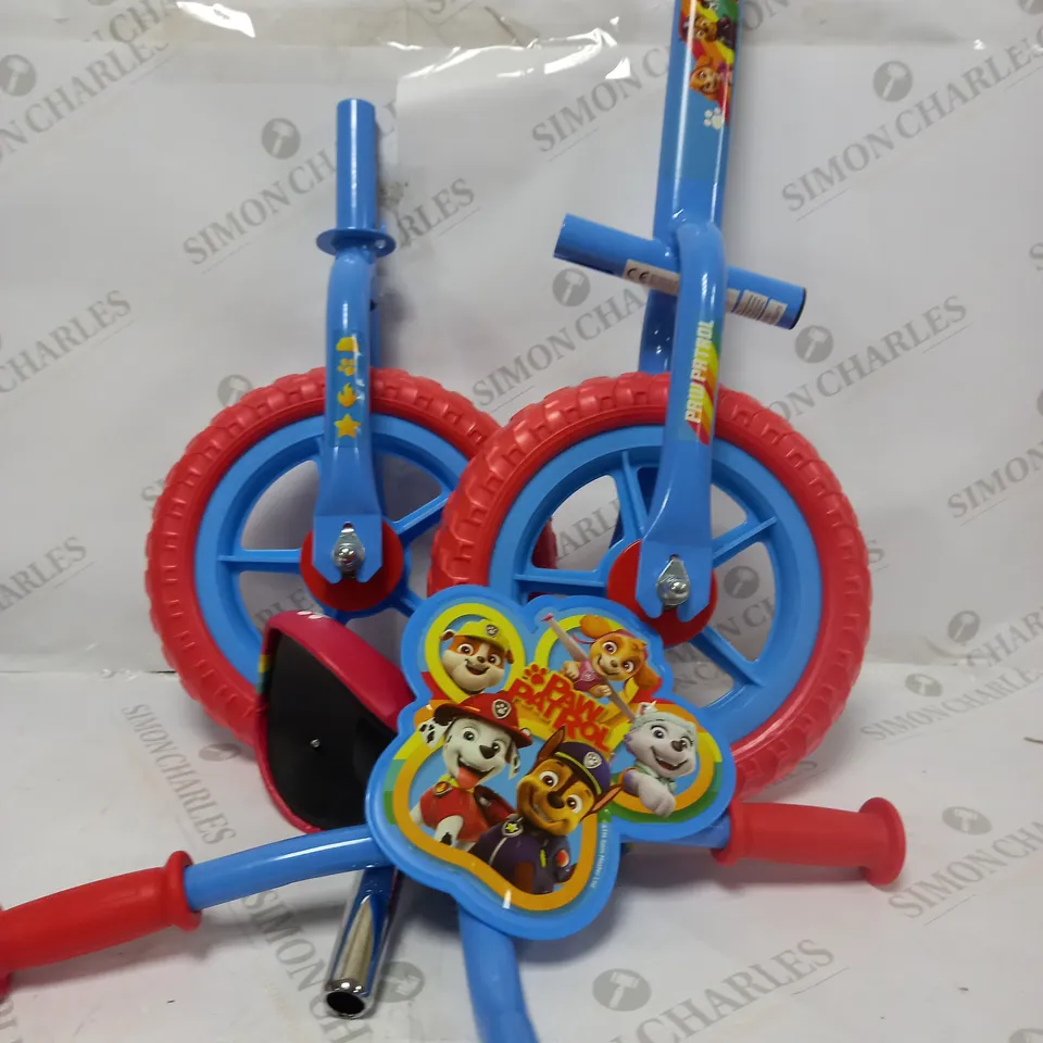PAW PATROL BALANCE BIKE RRP £52.99