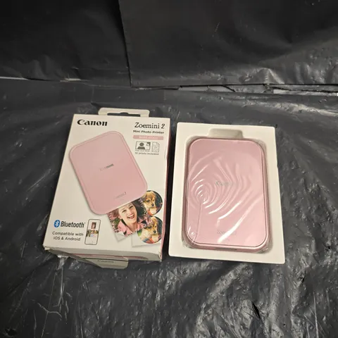 CANON ZOEMINI 2 MINI PHOTO PRINTER – PINK (BOXED)