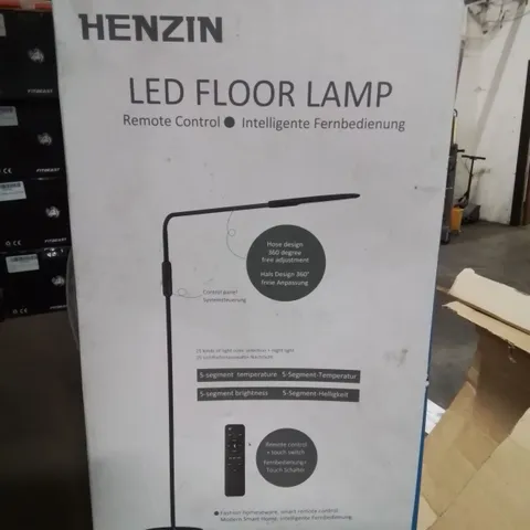 BOXED HENZIN LED FLOOR LAMP 