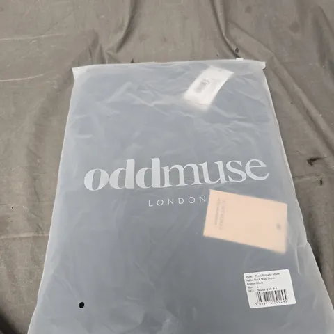 ODDMUSE THE ULTIMATE MUSE HALTER NECK MAXI DRESS - SIZE LARGE