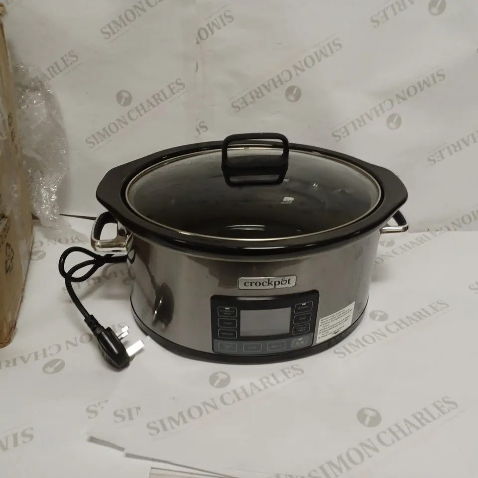 CROCK-POT TIMESELECT DIGITAL SLOW COOKER