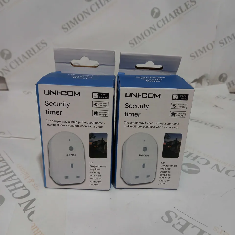 UNI-COM SET OF 2 SECURITY TIMERS