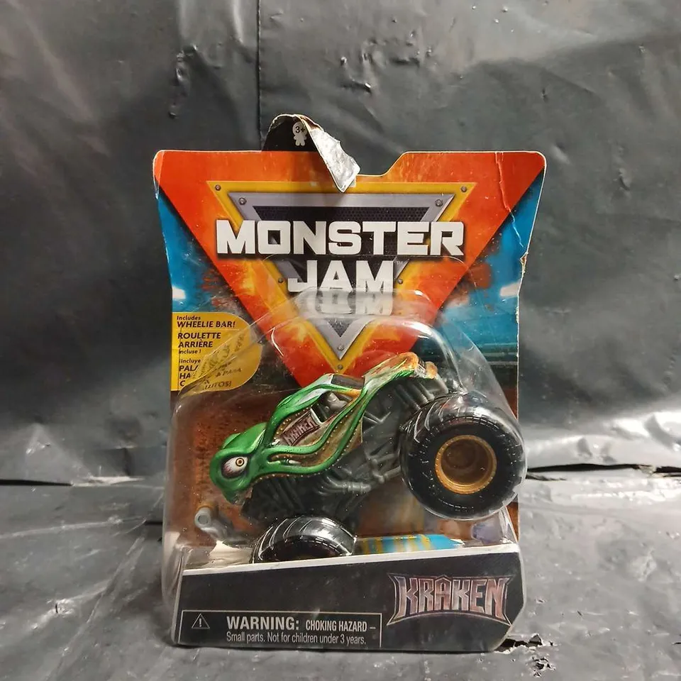 MONSTER JAM KRAKEN MONSTER TRUCK TOY – BLISTER PACK
