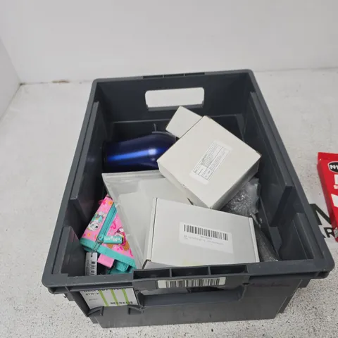 TOTE OF APPROXIMATELY 12 ASSORTED ITEMS TO INCLUDE: NIPPON ANT BAIT STATION